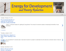 Tablet Screenshot of energyfordevelopment.com